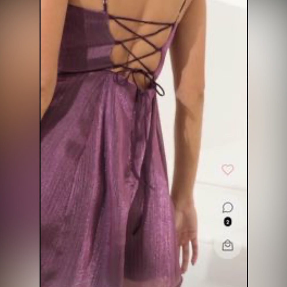 Purple Lucy in the Skye dress
